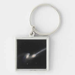 NGC 4676, auch bekannt als die Mäuseggalaxien Schlüsselanhänger