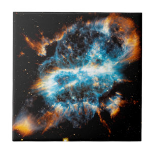 NGC 5189 Planetarischer Nebel - Hubble-Weltraumfot Fliese