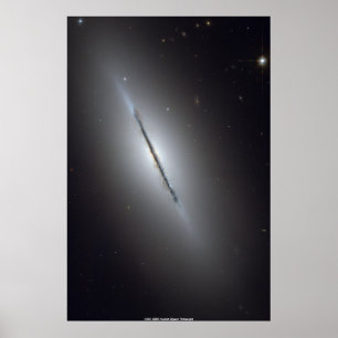 NGC 5866, Spindle Galaxy Poster