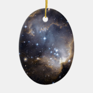 NGC 602 helle Sterne NASA Keramik Ornament
