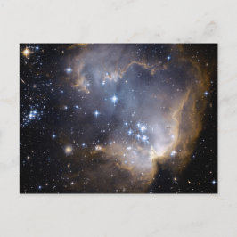 NGC 602 helle Sterne NASA Postkarte
