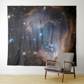 NGC 602 helle Sterne NASA Wandteppich