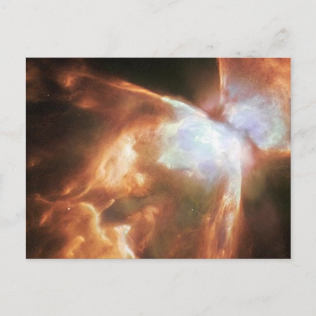 NGC 6302 Schmetterlingsnebel NASA Postkarte (Vorderseite)