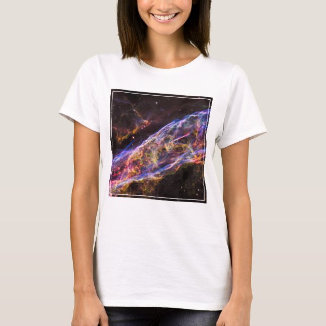 Ngc 6960, Der Raum-Nebel der Hexe. T-Shirt (Vorderseite)