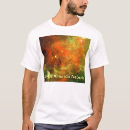 NGC 7000 Nordamerika Nebula verstärken Farben Nasa T-Shirt
