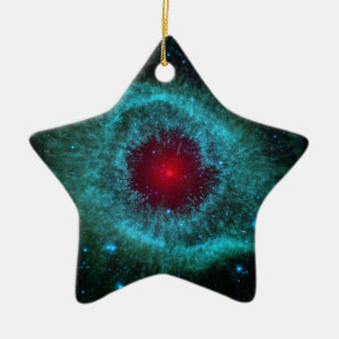 NGC 7293 The Helix Nebula NASA Keramik Ornament