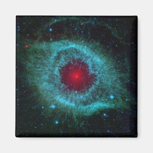 NGC 7293 The Helix Nebula NASA Magnet (Vorne)