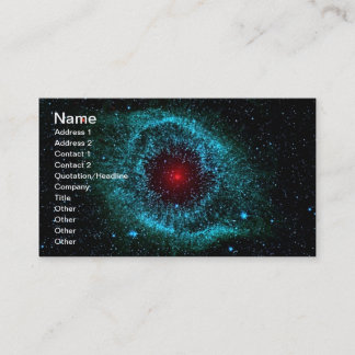 NGC 7293 The Helix Nebula NASA Visitenkarte