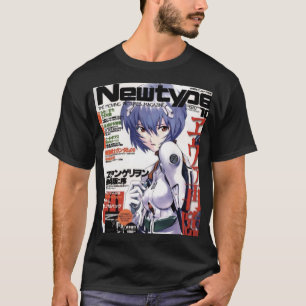 NGE - Rei Ayanami Magazine Cover T-Shirt