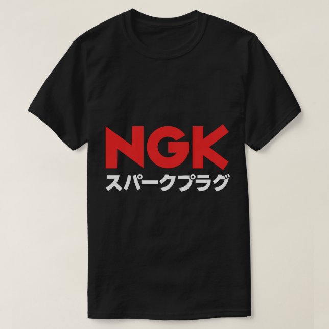 NGK Spark Plugs T-Shirt (Design vorne)