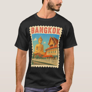 Ngkok Thailand Reise Souvenir Buddha Thailand Gif T-Shirt