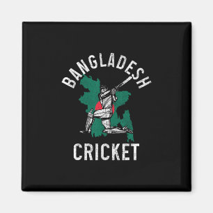 Ngladesh Cricketspieler Ngladeshi-Flagge Stolz Vin Magnet