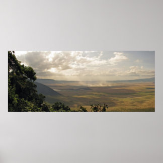Ngorongoro-Krater, Tansania Poster