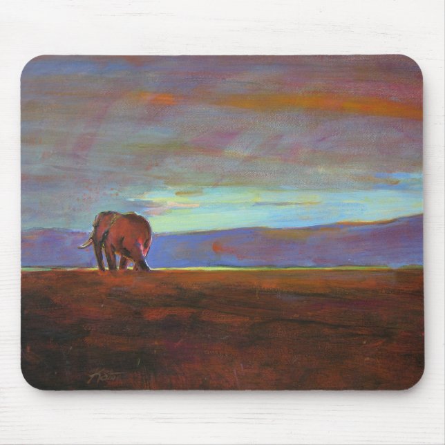 'Ngorongoro Sunset Mousepad (Vorne)