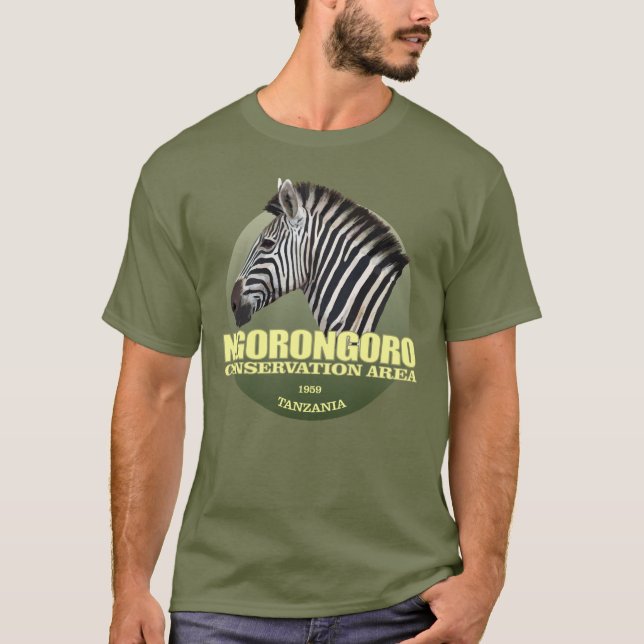 Ngorongoro (Zebra) WT T-Shirt (Vorderseite)