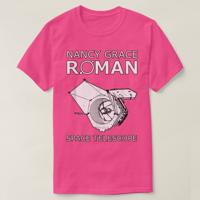 NGRST Nancy Grace Roman Space Telescope sketch (wh T-Shirt (Design vorne)