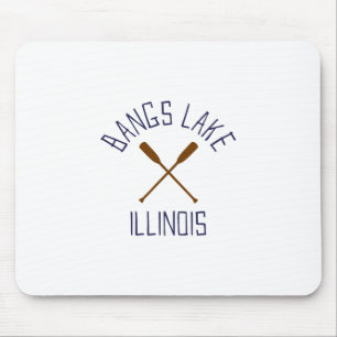 Ngs Lake Illinois Outdoors Vintage Mousepad