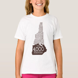 NH 4000 Footers T - Shirt (Braunes Logo)