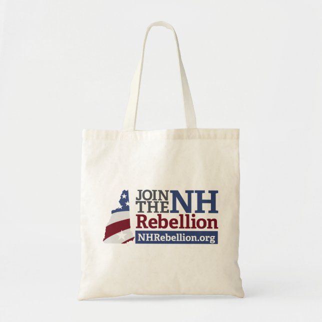 NH-Aufstands-Leinwand-Tasche Tragetasche (Vorne)