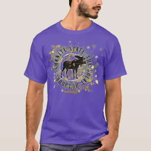 NH-Elch-Medaille Schwarz und Gelb T-Shirt