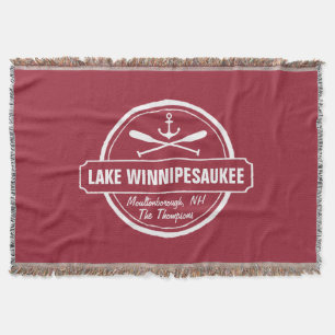 NH Lake Winnipesaukee Sonderstadt, Name, Anker Decke