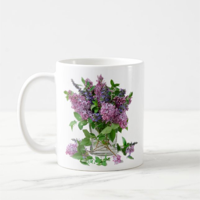NH Lilac Tasse von Diane Heller (Links)