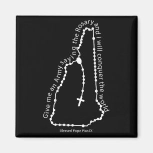 Nh New Hampshire Rosary Kundgebung Staat Ouline Magnet
