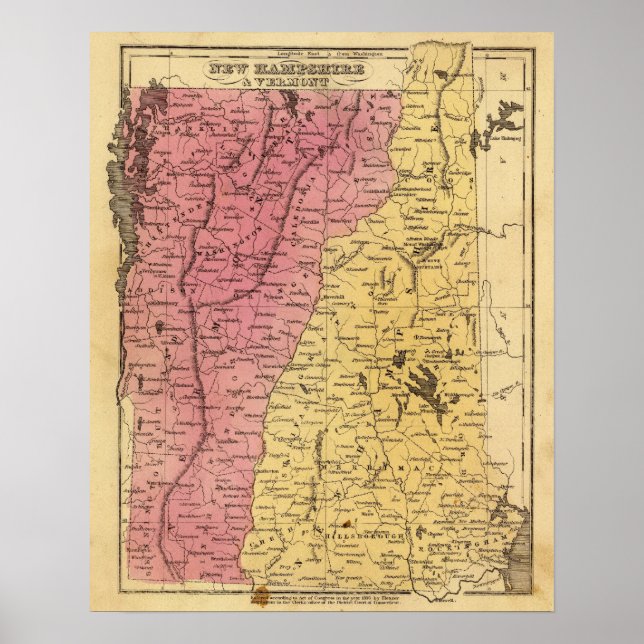 NH, Vermont Poster (Vorne)
