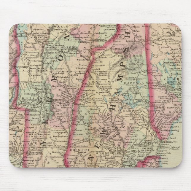 NH, Vt, Mass, RI, Conn Mousepad (Vorne)