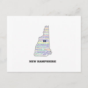 NH WORD STAAT POSTKARTE