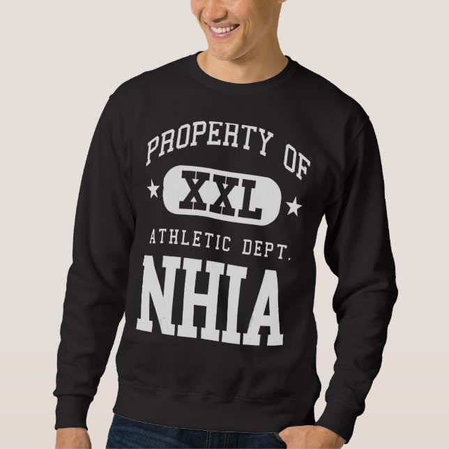 NHIA XXL Athletic School Property Sweatshirt (Vorderseite)