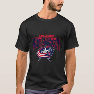 Nhl Surf & Skate Columbus Blue Jackets Palm Beach T-Shirt