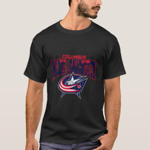 Nhl Surf Skate Columbus Blue Jackets Palm Beach T-Shirt