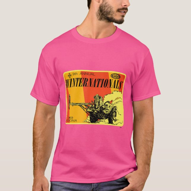 Nhra 1969 Winternationals T-Shirt (Vorderseite)