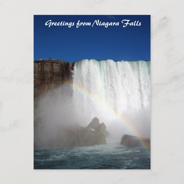 Niagara Fall Postkarte (Vorderseite)