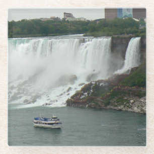 Niagara Fälle auf der kanadischen Seite Glasuntersetzer