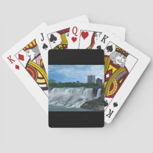 Niagara Fälle auf der kanadischen Seite Spielkarten