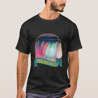 Niagara-Fälle-Illustration T-Shirt