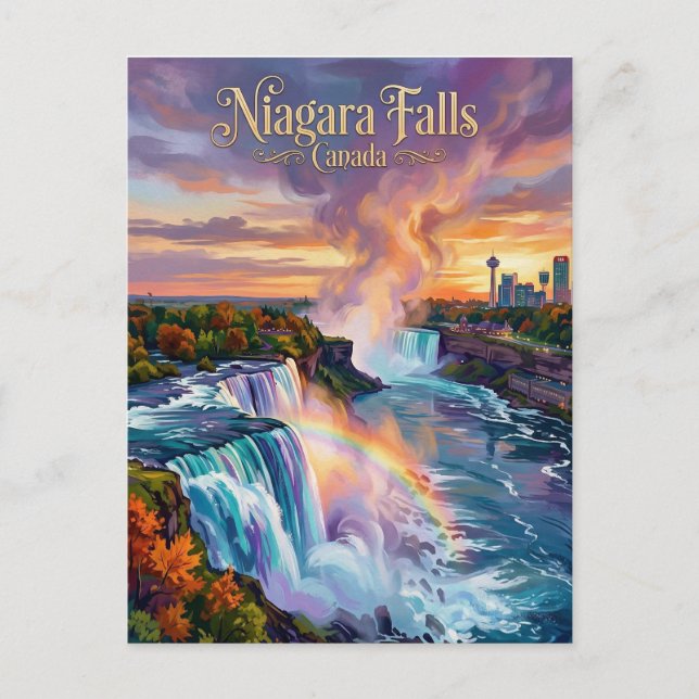 Niagara Fälle Kanada Postkarte (Vorderseite)