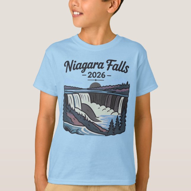 Niagara Fälle Kanada T-Shirt (Vorderseite)
