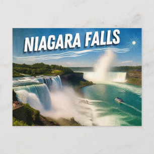 Niagara Fälle New York Postkarte