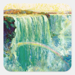 Niagara Fälle Quadratischer Aufkleber