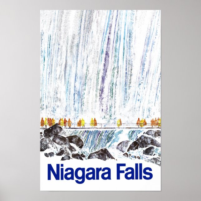 Niagara-Fälle-Reiseposter Poster (Vorne)