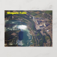 Niagara Fälle von oben Postcard