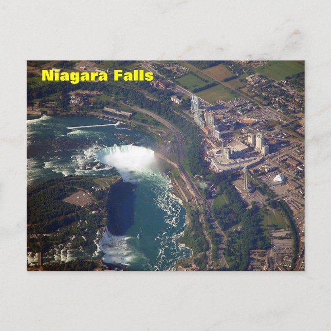 Niagara Fälle von oben Postcard Postkarte (Vorderseite)