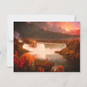 Niagara Falls 1830 Postkarte