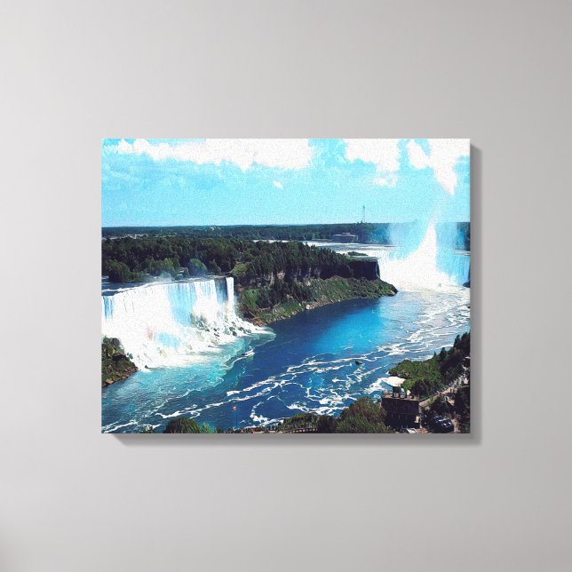 NIAGARA FALLS - Ansicht Leinwanddruck (Vorderseite)