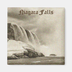 Niagara Falls antiker Sepia-Magnet Magnet