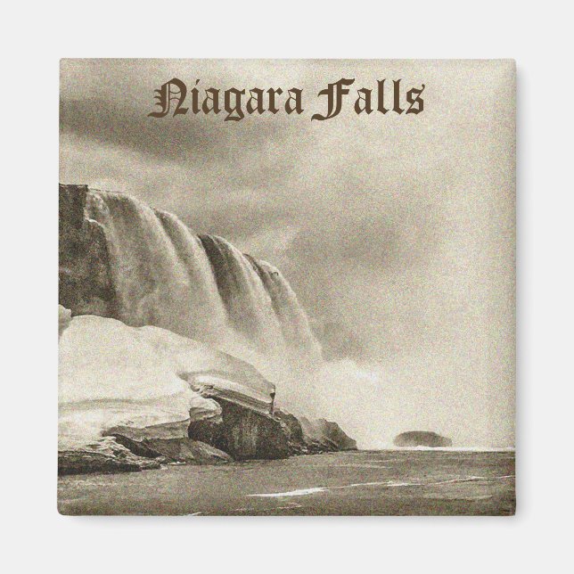 Niagara Falls Antique Sepia Magnet (Vorne)