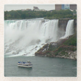 Niagara Falls auf kanadischer Seite Glasuntersetzer